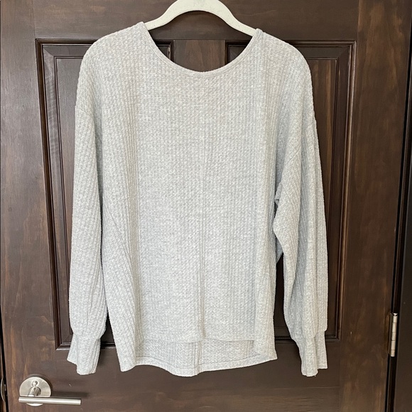 Liverpool Sweaters - Liverpool Los Angeles Sweater - Gray Size Small